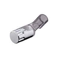 Brauseschieber Unica 88 chrom